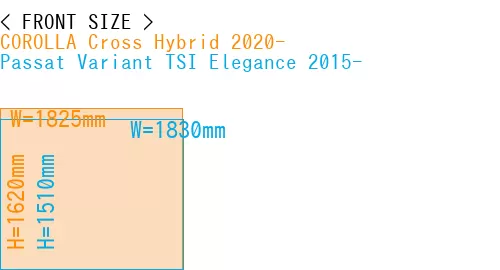 #COROLLA Cross Hybrid 2020- + Passat Variant TSI Elegance 2015-